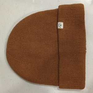 NWT Madewell (Re)sourced Cotton Cuffed Beanie - Dried Cedar